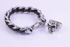 an-argento-uomo-skull-duo